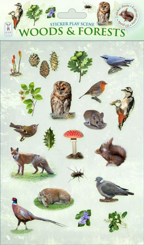 Sticker Scene: Woods & Forests