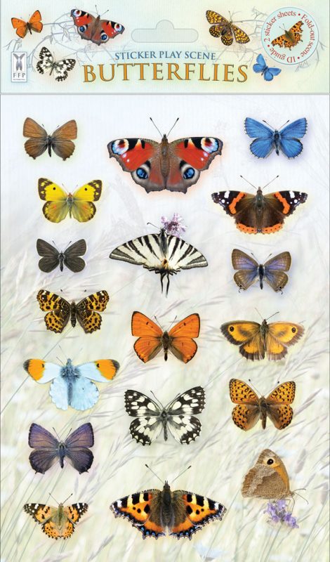 Sticker Scene: Butterflies